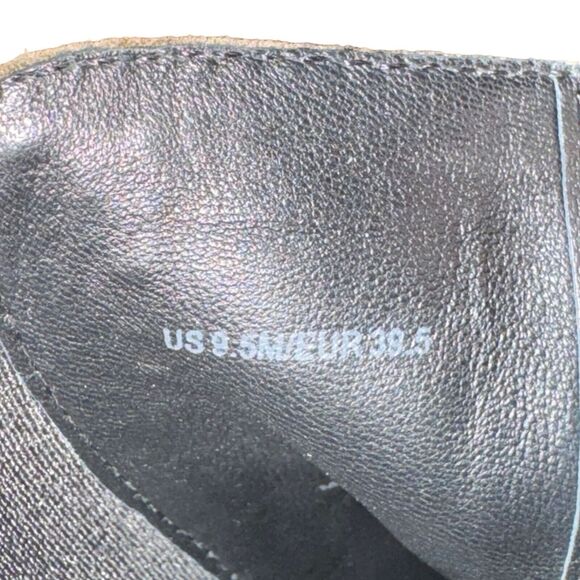 Vince Henderson Chelsea Heel Boot Women's Size 9.5 M Brown Suede Water Repellant - Picture 9 of 9